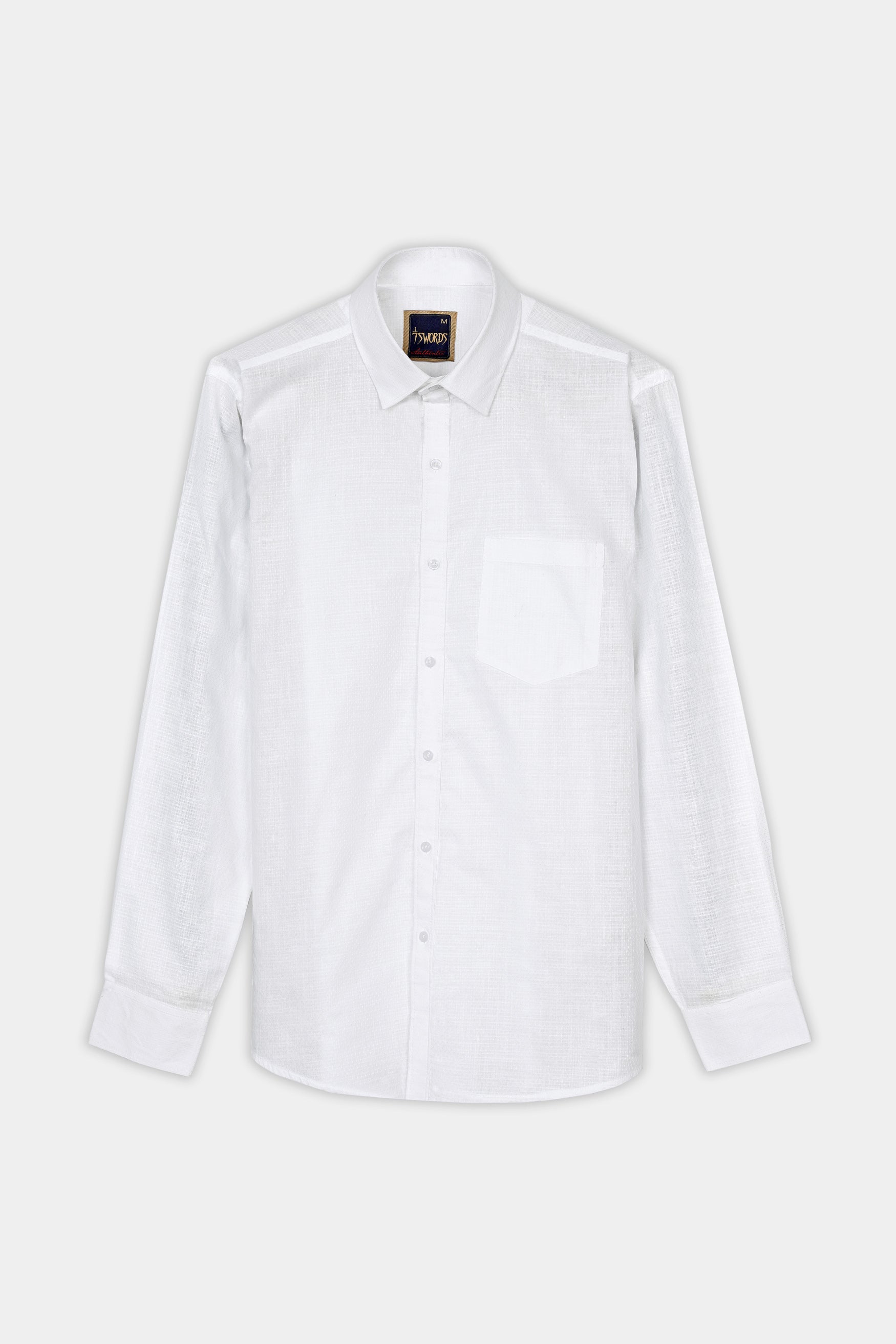 Bright White Premium Cotton Shirt