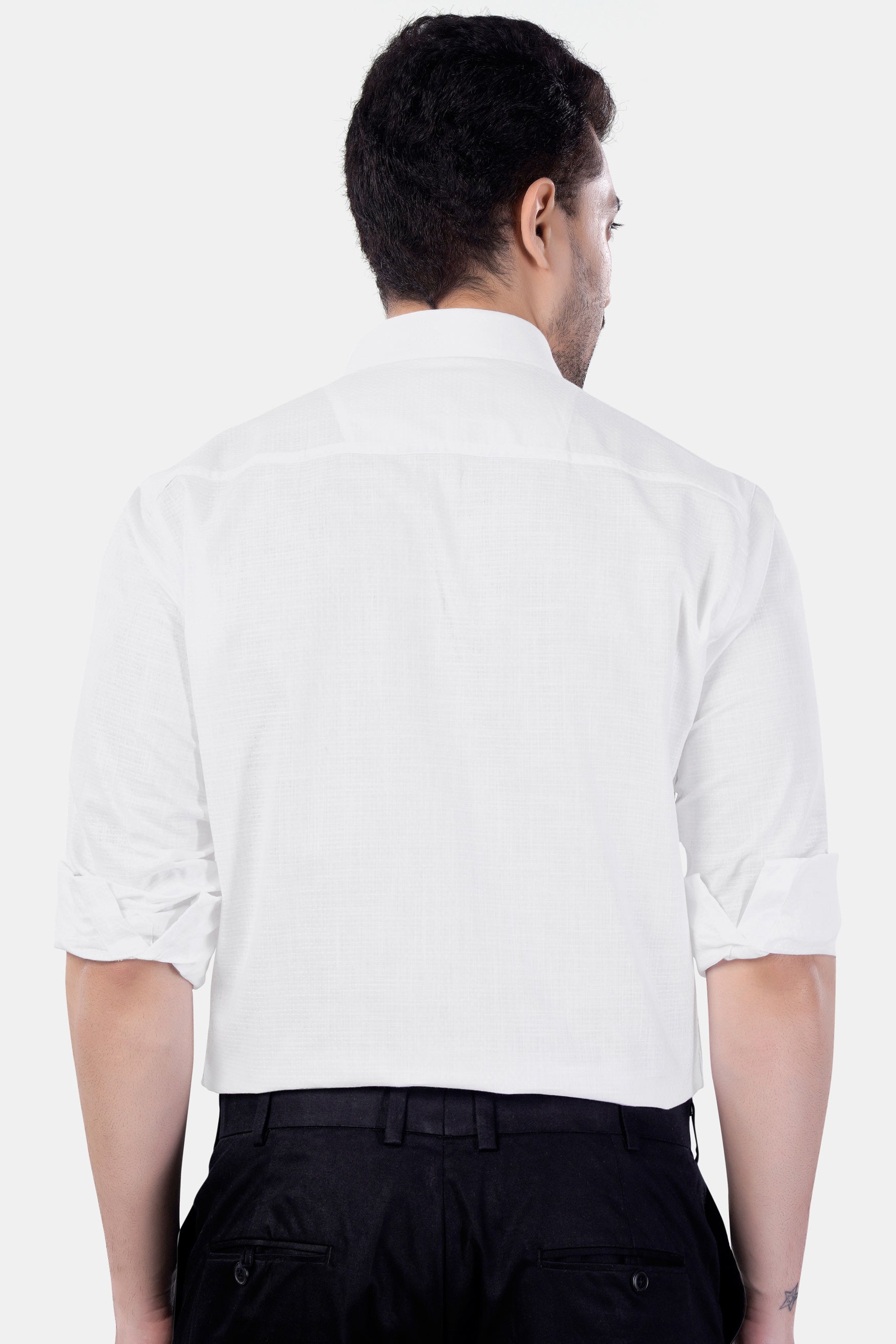 Bright White Premium Cotton Shirt