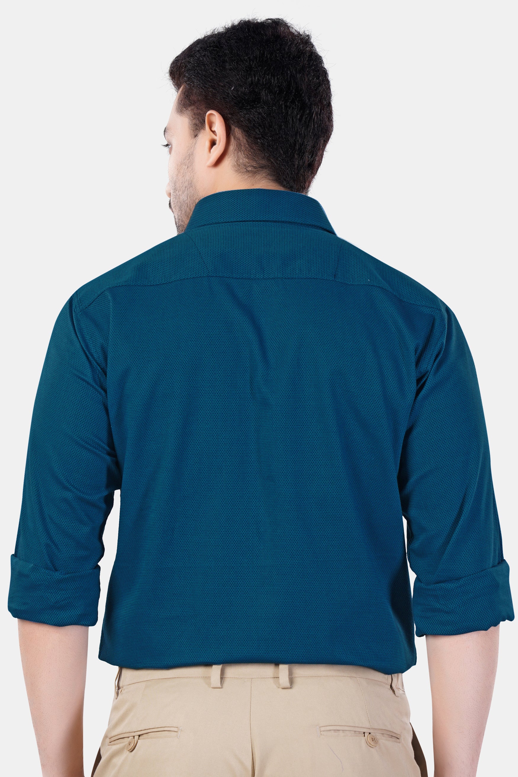 Daintree Blue Premium Cotton Shirt