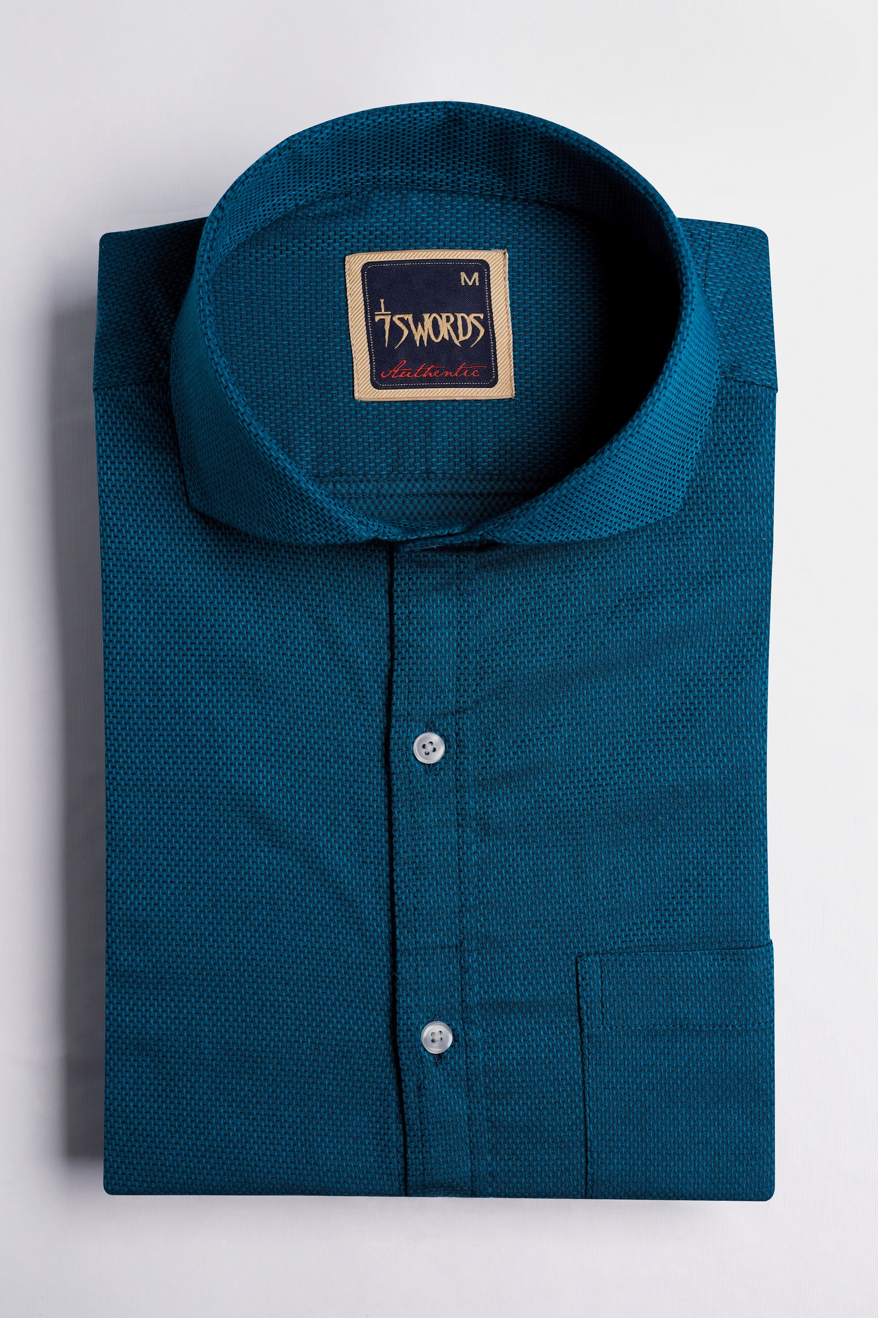 Daintree Blue Premium Cotton Shirt