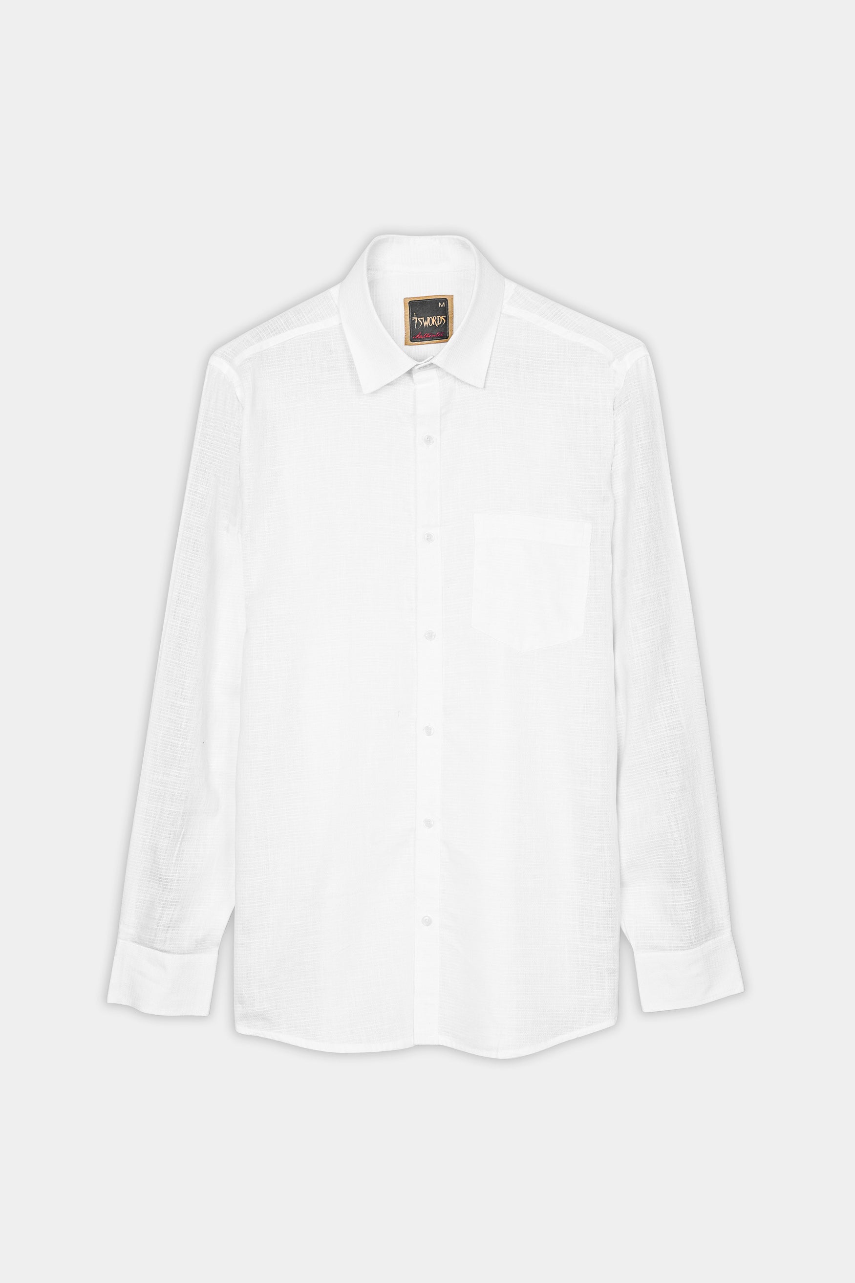 Bright White Premium Cotton Shirt