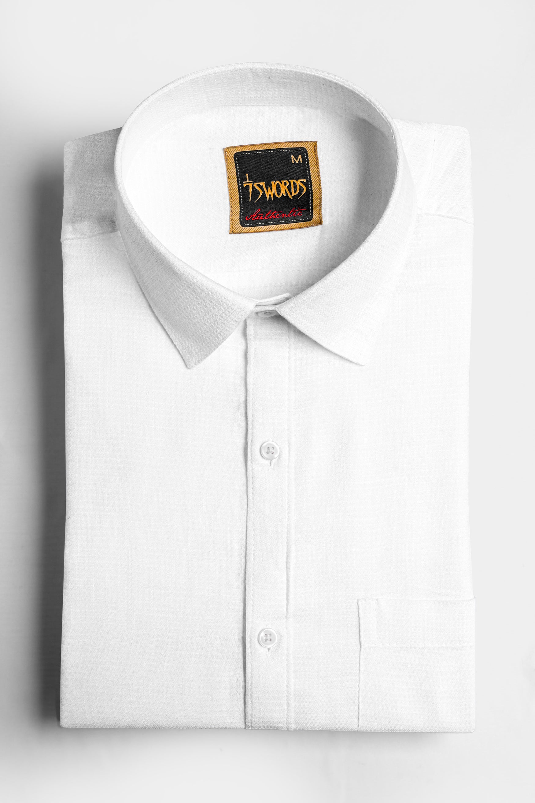 Bright White Premium Cotton Shirt