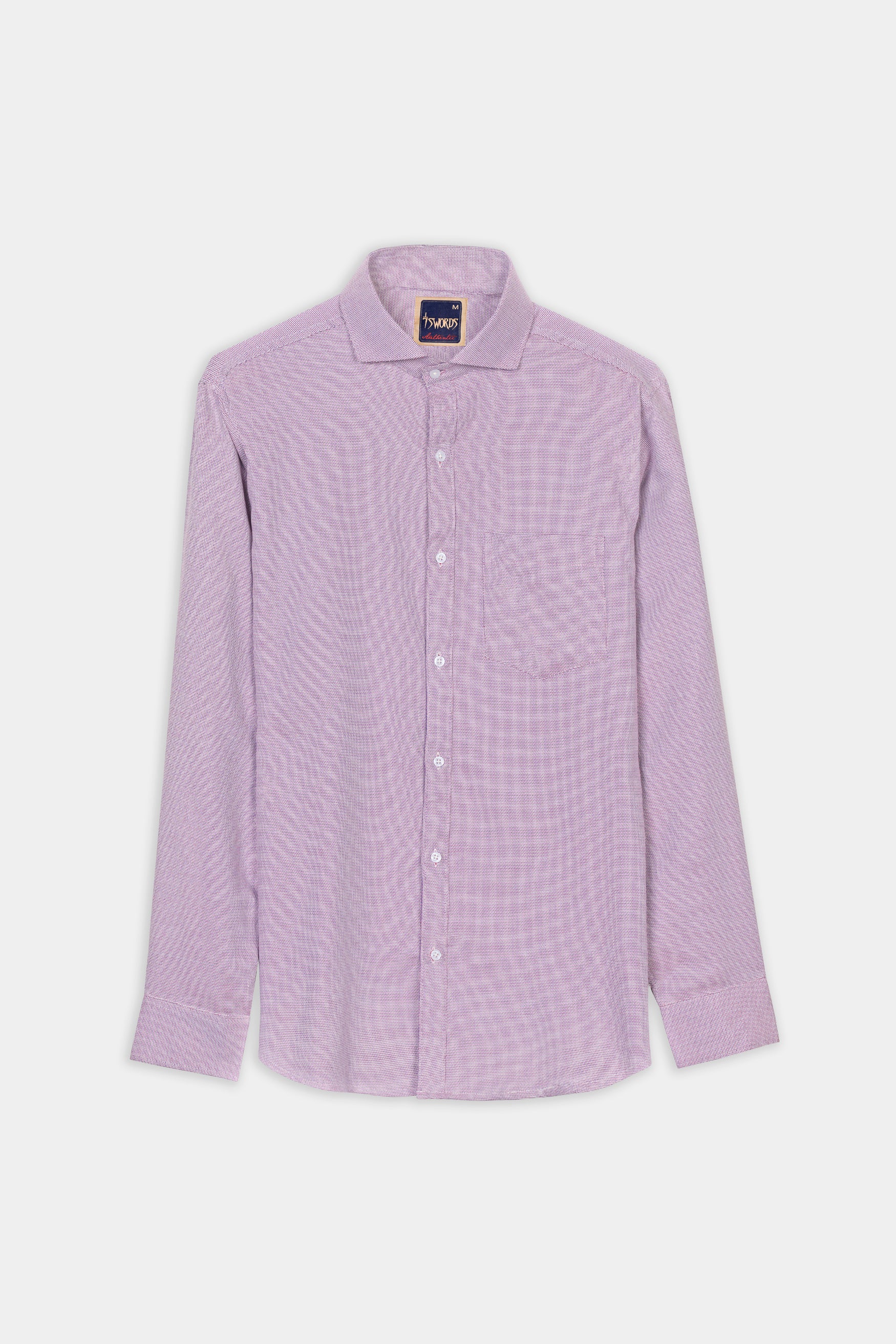 Carolina Plum Pink Premium Cotton Shirt