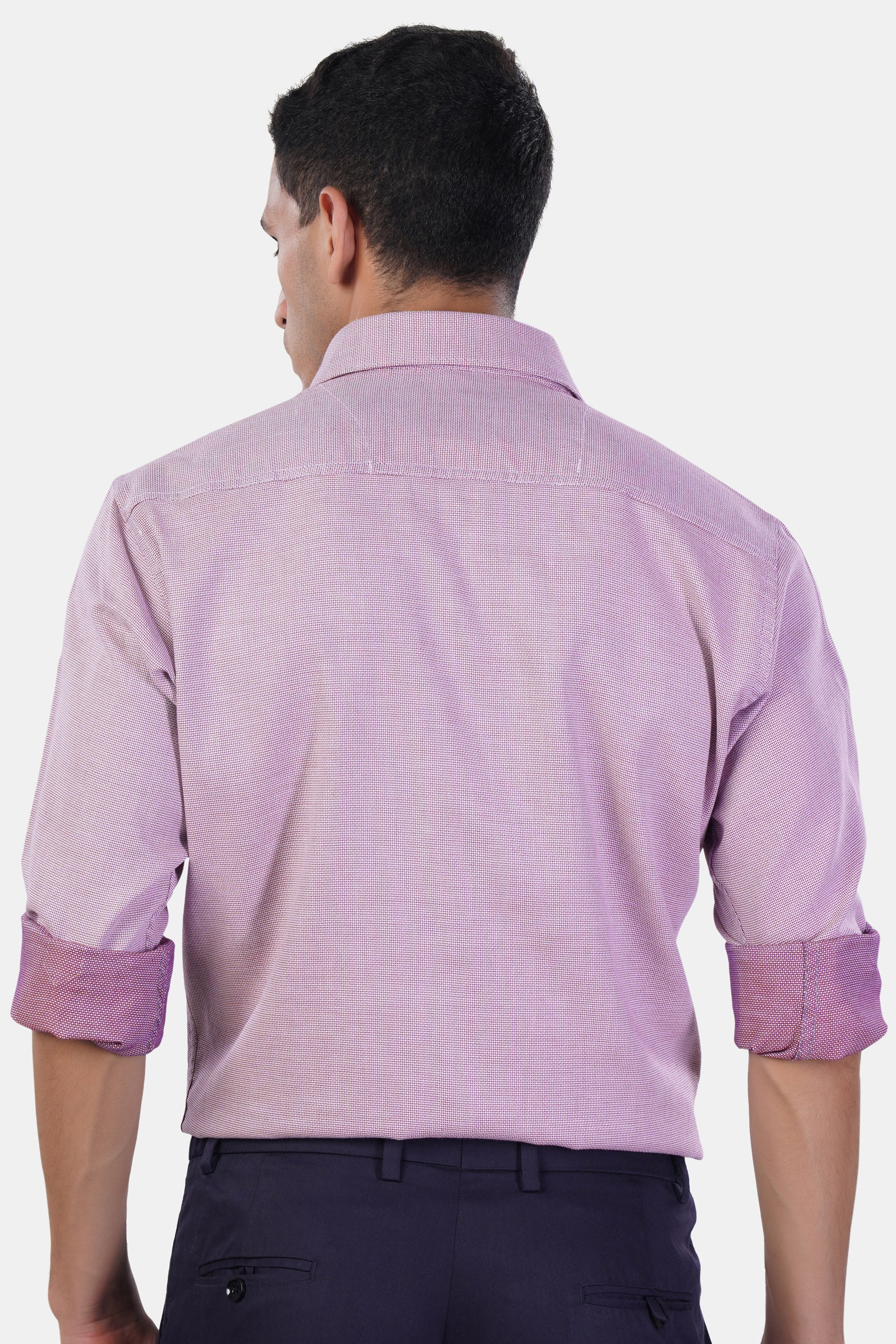 Carolina Plum Pink Premium Cotton Shirt