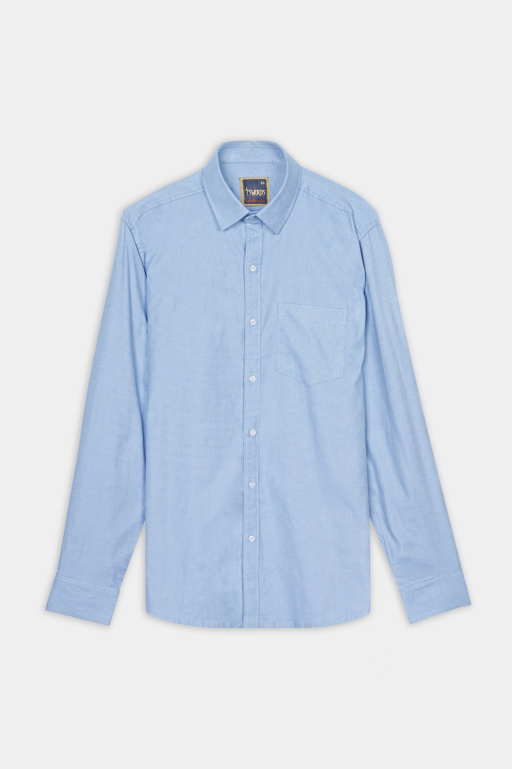 Spindle Blue Premium Cotton Shirt