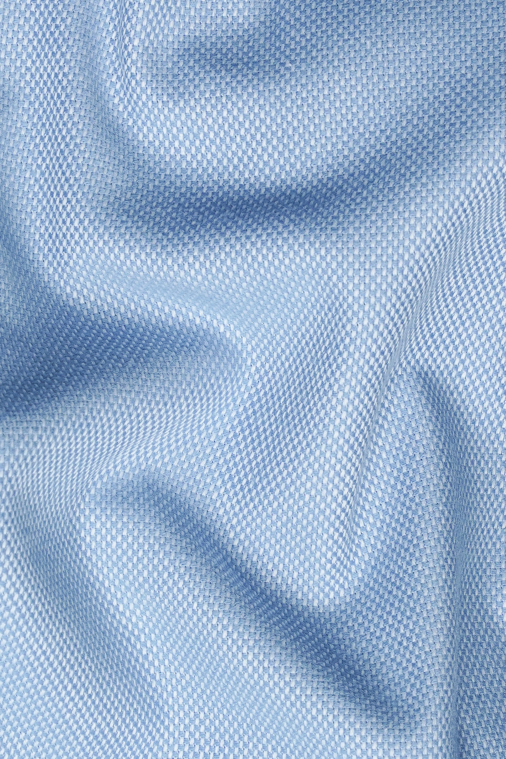 Spindle Blue Premium Cotton Shirt